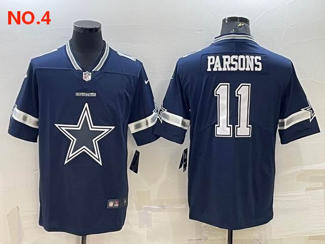 Men's Dallas Cowboys #11 Micah Parsons Jerseys NO.4;